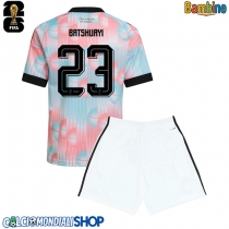 Maglie da calcio Belgio Michy Batshuayi #23 Seconda Maglia Bambino Mondiali 2026  Manica Corta (+ Pantaloni corti)